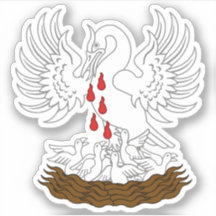 SCA Order of the Pelican Custom-Cut Vinyl Sticker