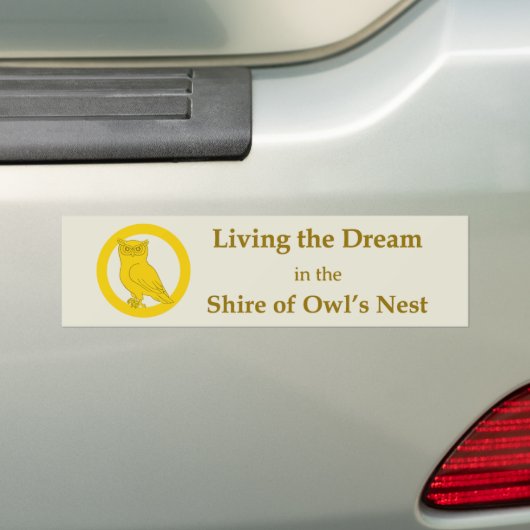SCA Owl's Nest Aufkleber Autoaufkleber (Auf Auto)
