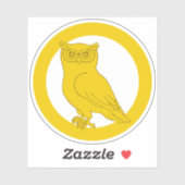 SCA Owl's Nest Vinyl Sticker (Blatt)