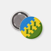 SCA Polderslot Magnet (Vorderseite/Rückseite)