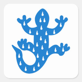 SCA Porte de l'Eau Populace Abzeichen Quadratischer Aufkleber