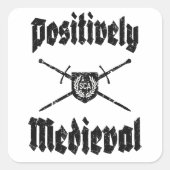 SCA Postively Mittelalterlicher Aufkleber (Vorderseite)