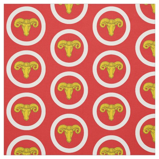 SCA Ramshaven Populace Abzeichen Fabric Stoff (Muster)