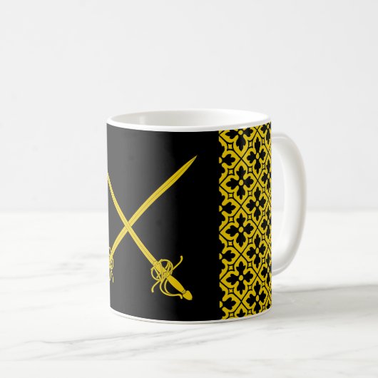 SCA Rapier Marshal Kaffeetasse (VorderseiteRechts)