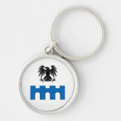 SCA Ravensbridge Runde, kleiner (1,44") Schlüssela Schlüsselanhänger (Vorne)
