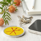 SCA Red Spears Schlüsselanhänger (Seite)