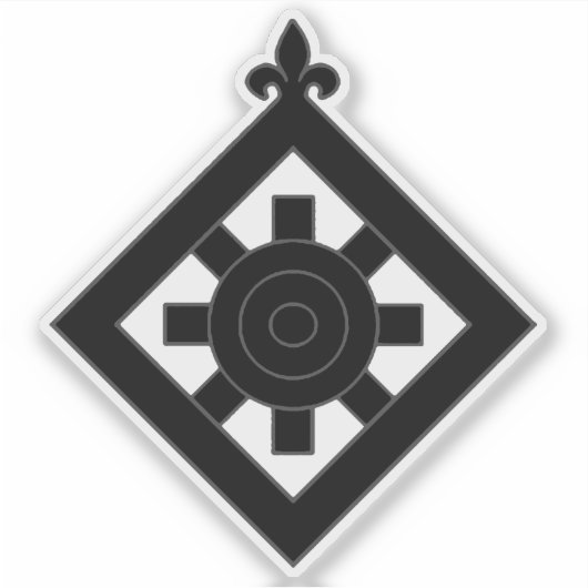 SCA-Reihenfolge der Mark Custom-Cut Vinyl Sticker (Vorderseite)