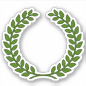 SCA-Reihenfolge des Laurel Custom-Cut Vinyl Sticke Aufkleber (Vorderseite)