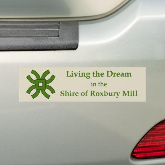 SCA Roxbury Mill Bumper Sticker Autoaufkleber (Auf Auto)