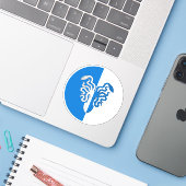SCA Ruantallan Vinyl Sticker (Laptop mit iPhone)