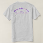SCA Saint Bunstable Populace Abzeichen T - Shirt (Design Rückseite)