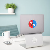 SCA Saint Felix Vinyl Aufkleber (Laptop auf Schreibtisch)