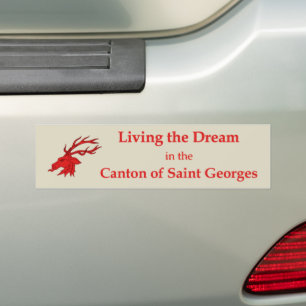 SCA Saint Georges Aufkleber Autoaufkleber