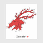 SCA Saint Georges Vinyl Sticker (Blatt)
