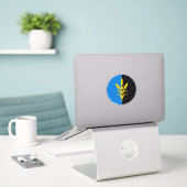 SCA Saint Sin's Bog Vinyl Sticker (Laptop auf Schreibtisch)