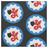 SCA Seashire Populace Abzeichen Fabric Stoff (Nahaufnahme)