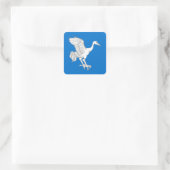 SCA Sentinels Behalten Populace-Abzeichen Quadratischer Aufkleber (Tasche)