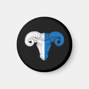 SCA Silver Desert Magnet