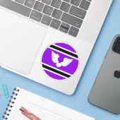 SCA Spiaggia Levantina Vinyl Sticker (Laptop mit iPhone)