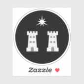 SCA Stargate Vinyl Sticker (Blatt)