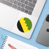 SCA Steppes Vinyl Sticker (Laptop mit iPhone)