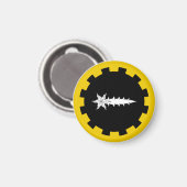 SCA-Streitgebiete Magnet (Vorderseite/Rückseite)