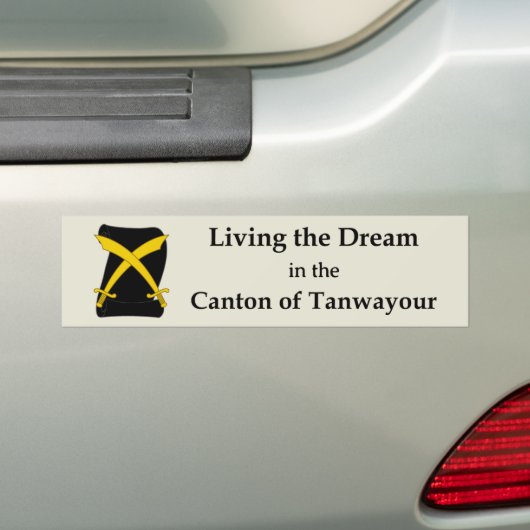 SCA Tanwayour Bumper Sticker Autoaufkleber (Auf Auto)