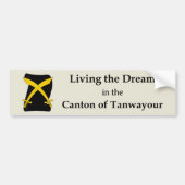 SCA Tanwayour Bumper Sticker Autoaufkleber (Vorne)