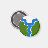 SCA Three Rivers Magnet (Vorderseite/Rückseite)