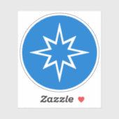 SCA Tir RighVinyl Sticker (Blatt)