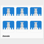 SCA trostlose Fogs Populace Abzeichen Quadratischer Aufkleber (Blatt)
