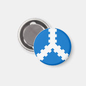 SCA Twin Moons Magnet (Vorderseite/Rückseite)