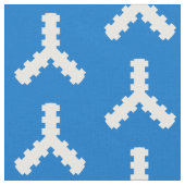 SCA Twin Moons Populace Abzeichen Fabric Stoff (Nahaufnahme)