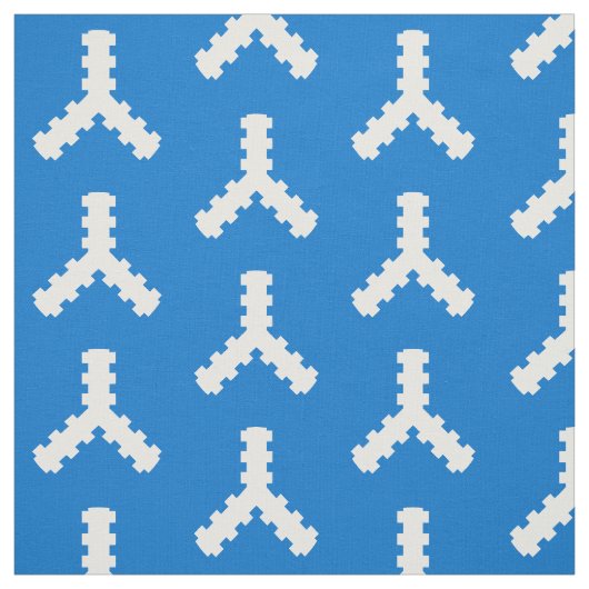 SCA Twin Moons Populace Abzeichen Fabric Stoff (Muster)