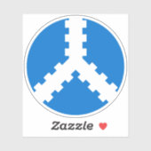 SCA Twin Moons Vinyl Sticker (Blatt)