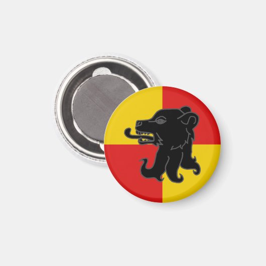 SCA Ursus Bay Magnet (Vorderseite/Rückseite)