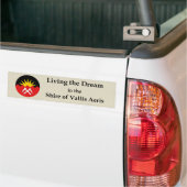 SCA Vallis Aeris Bumper Sticker Autoaufkleber (Auf Lkw)