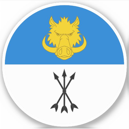 SCA Vest Yorvik Vinyl Sticker (Vorderseite)