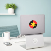 SCA Vindheim Vinyl Aufkleber (Laptop auf Schreibtisch)