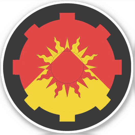 SCA Vulcanfeldt Vinyl Sticker (Vorderseite)