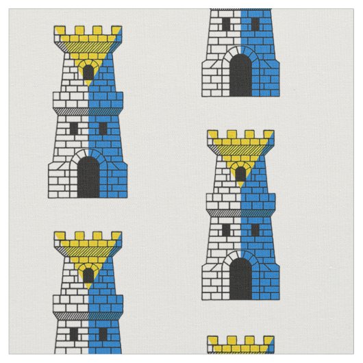 SCA Wastekeep Populace Abzeichen Fabric Stoff (Nahaufnahme)