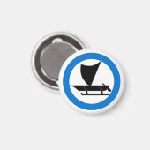 SCA Western Seas Magnet (Vorderseite/Rückseite)