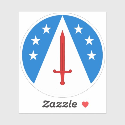 SCA White Mountain Vinyl Sticker (Blatt)