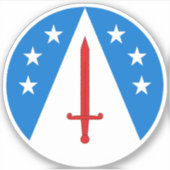 SCA White Mountain Vinyl Sticker (Vorderseite)