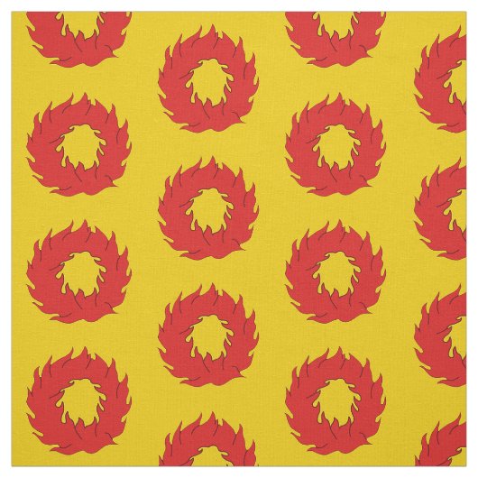 SCA Wiesenfeuer Populace Abzeichen Stoff (Muster)