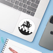 SCA Windkeep Vinyl Sticker (Laptop mit iPhone)