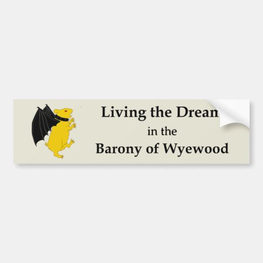 SCA Wyewood Bumper Sticker Autoaufkleber (Vorne)