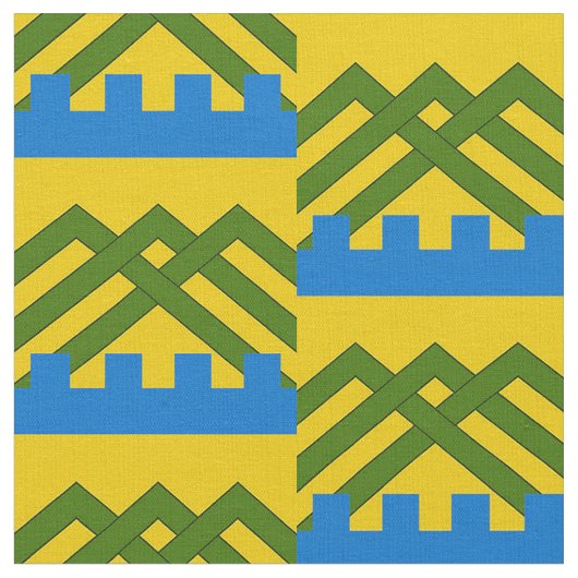 SCA Wyldewode Populace Abzeichen Fabric Stoff (Nahaufnahme)