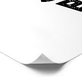 Scaaary Booook Funny Ghost Book Pub Poster (Ecke)