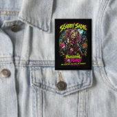 Scabby Sadie – Paranormale Punks Button (Insitu)